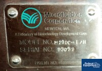 Image of MICROFLUIDICS MICROFLUIDIZER, MODEL M210C-E/H 07