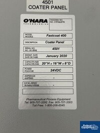 Image of 60" O''Hara FastCoat Coating Pan, Model FC400, S/S 30