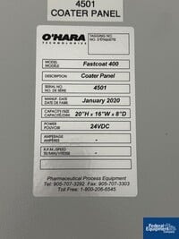 Image of 60" O''Hara FastCoat Coating Pan, Model FC400, S/S 30