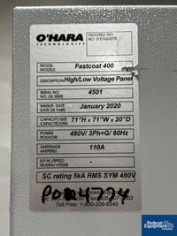 Image of 60" O''Hara FastCoat Coating Pan, Model FC400, S/S 38