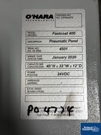 Image of 60" O''Hara FastCoat Coating Pan, Model FC400, S/S 50