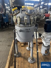 Image of 10 Gal DeDietrich Glass Lined Reactor, 150/150# 04