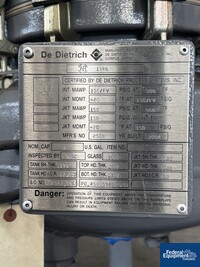 Image of 5 Gal DeDietrich Glass Lined Reactor, 150/150# 02