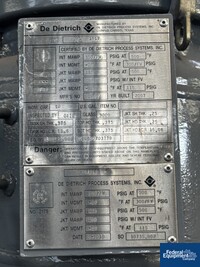 Image of 10 Gal DeDietrich Glass Lined Reactor, 300/115# 02
