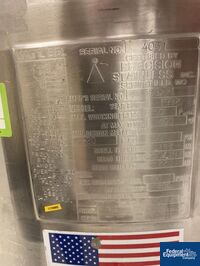 Image of 150 liter Precision Stainless Jacketed Receiver, S/S 02