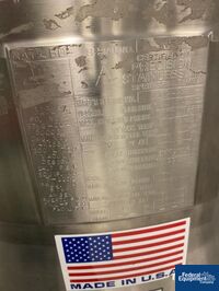 Image of 200 Liter Precision Stainless Jacketed Reveiver Tank, S/S 02