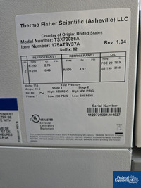 Image of Thermo Fisher Scientific ULT Freezer, Model TSX70086A 02