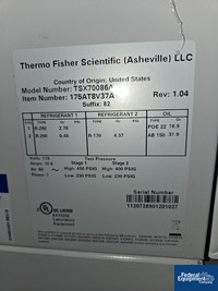 Image of Thermo Fisher Scientific ULT Freezer, Model TSX70086A 02