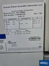 Image of Thermo Fisher Scientific ULT Freezer, Model TSX70086A 02
