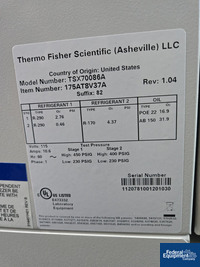 Image of Thermo Fisher Scientific ULT Freezer, Model TSX70086A 02