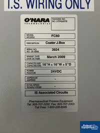 Image of 60" O''Hara Fastcoat Coating Pan, Model FC60 22