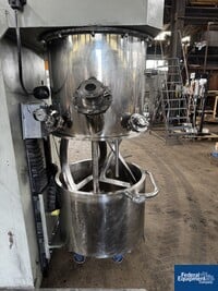 Image of 100 Liter Guangzhou Hongyun Machinery Double Planetary Mixer, Model HY-DLH100L, S/S 06