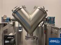 Image of 2 Cu Ft Keith Machinery Twin Shell Blender, S/S 02