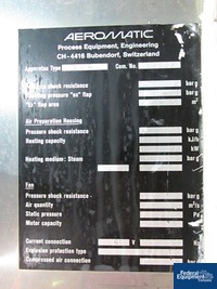 Image of S4 NIRO AEROMATIC FLUID BED DRYER, S/S 07
