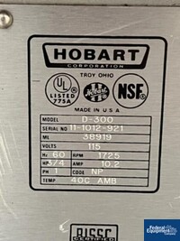 Image of 30 Quart Hobart Mixer, Model D-300 06