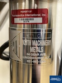 Image of 3 Cu Ft Keith Machinery V Blender, S/S 02