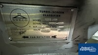 Image of 30" Sweco Turbo-Screen Classifier, Model TS-30, S/S, 7.5 HP 02