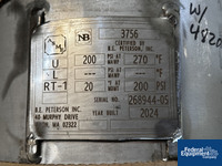 Image of 4" x 60" BE Peterson Distillation Column Reboiler Unit, 316 S/S, 200# 04