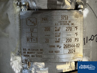 Image of 4" x 60" BE Peterson Distillation Column Reboiler Unit, 316 S/S, 200# 06
