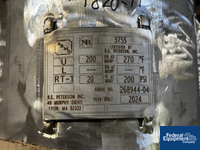 Image of 4" x 60" BE Peterson Distillation Column Reboiler Unit, 316 S/S, 200# 11