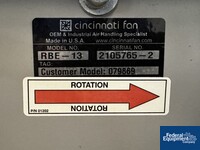 Image of 3 HP Cincinnati Fan Blower, Model RBE-13, C/S 02