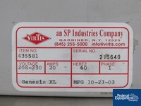Image of 5.56 Sq Ft VirTis Freeze Dryer, Model Genesis XL 10