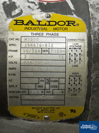 Image of 4.6 Cu Ft Littleford Plow Mixer, S/S, Model FM130D 33