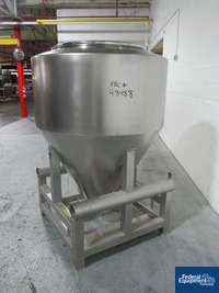 Image of 1,200 Liter LB Bohle Bin, Model MCL1200S, S/S 02