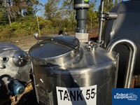Image of 220 Gallon 316 Stainless Steel Tank 09