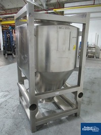 Image of 1,200 Liter LB Bohle Bin, Model MCL1200S, S/S 03