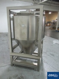Image of 1,200 Liter LB Bohle Bin, Model MCL1200S, S/S 04