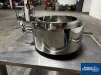 Image of Liter Fluid Air High Shear bowl, Jacketed 03