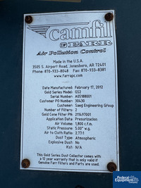Image of Camfil Farr Model GS2 Carbon Steel Dust Collector 02
