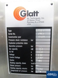 Image of Glatt GPCG 1 Fluid Bed Dryer Granulator 11