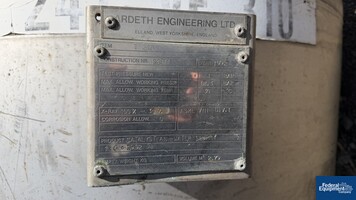 Image of 730 Gal Ardeth Receiver Tank, S/S, .03 Bar 02