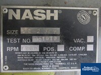 Image of Nash Vacuum Pump System, Model SC 2/7, C/S, 200 CFM, 10 HP, (2) 11
