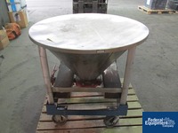 Image of 4 CU FT STAINLESS STEEL HOPPER _2