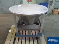 Image of 4 CU FT STAINLESS STEEL HOPPER _2