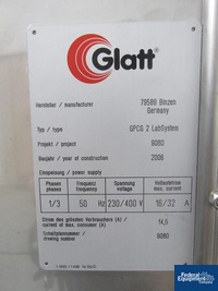 Image of Glatt GPCG 2 Fluid Bed Dryer 14