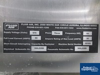 Image of Fluid Air Fluid Bed Dryer, Model 0020, 316 S/S 14