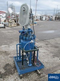 Image of 10 GAL PFAUDLER GLASS LINED REACTOR, 100/100# _2