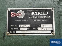 Image of 300 Gal Schold Dual Shaft Vacuum Mixer, S/S, 50/20 HP 04