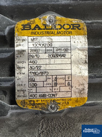 Image of 300 Gal Schold Dual Shaft Vacuum Mixer, S/S, 50/20 HP 12