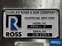 Image of 2 Gal Ross Planetary Mixer, 316L S/S, Model PDM 2 with PressOut 03