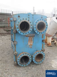 Image of 3,908 Sq Ft Tranter Plate Heat Exchanger, S/S, 230# 04