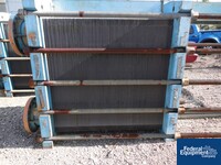 Image of 3,908 Sq Ft Tranter Plate Heat Exchanger, S/S, 230# _2