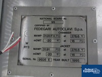 Image of FEDEGARI AUTOCLAVE, MODEL FOF3, S/S _2