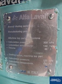 Image of ALFA LAVAL SEPARATOR, MODEL BTPX-205 SGD, S/S _2