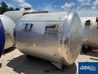 Image of 2,505 Gal Pagent Equipment Receiver Tank, 316L S/S, 15# 04
