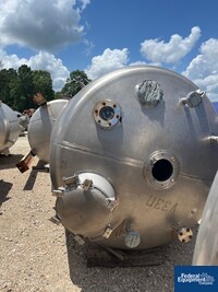 Image of 2,505 Gal Pagent Equipment Receiver Tank, 316L S/S, 15# 08